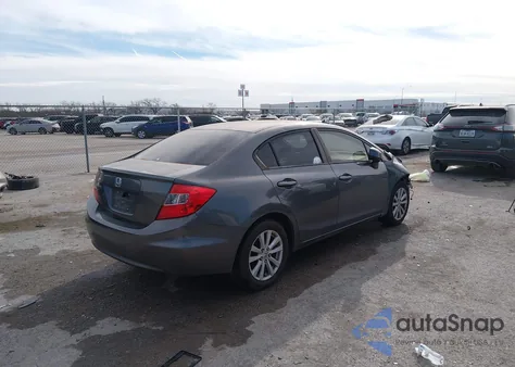 2012 Honda Civic Ex z USA, uszkodzony, nr VIN 19XFB2F82CE083309